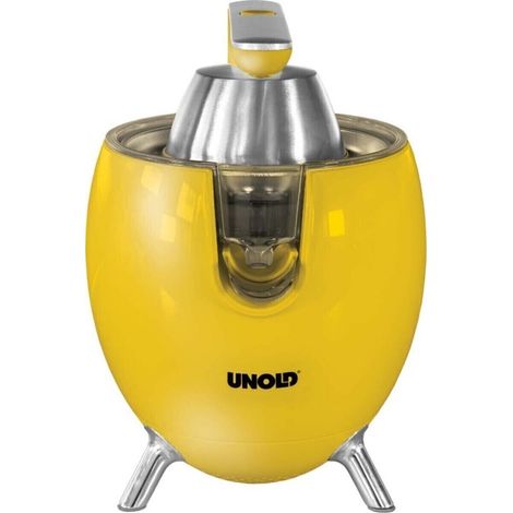 Unold 78132 Zitronenpresse gelb leistungsstark 300W