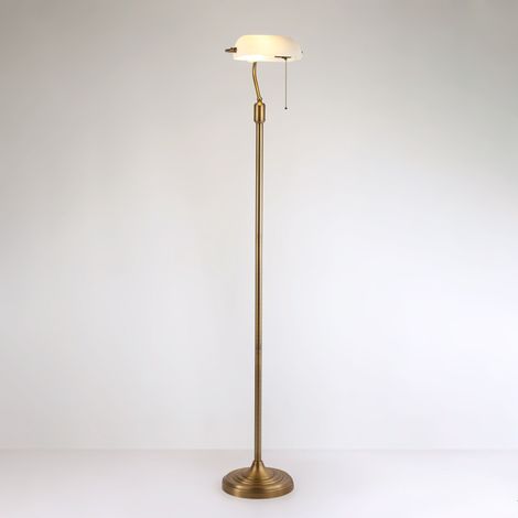 Stehlampe im Vintage-Stil "BANQUERO" - E27