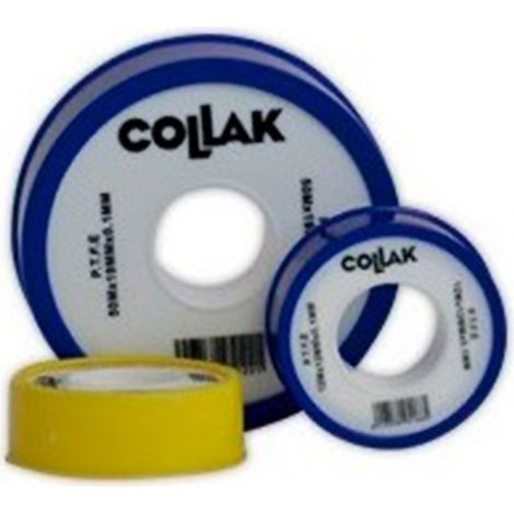 COLLAK 06550  Ruban téflon 19x0.1mm (1/2)