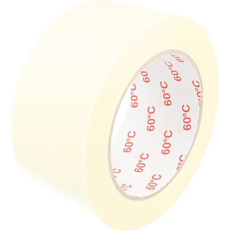 Kreppband 225, flachgekrepptes Papierklebeband 50 mm x 50 m (1/2)