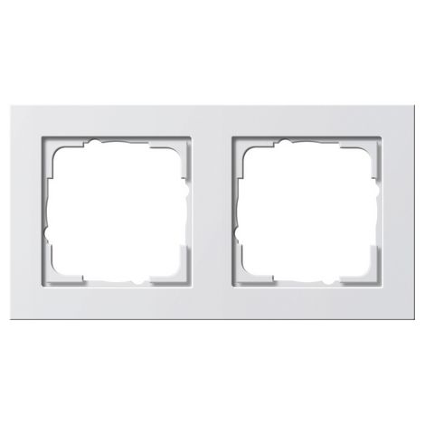 Cornice interruttore Gira e2 senza viti termoplastica 15,19 cm