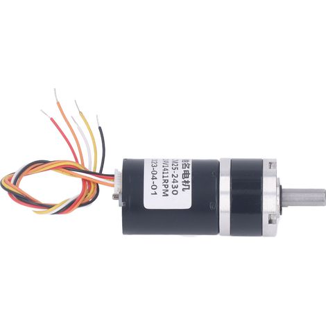 Hochtorsions-Aluminium-Gleichstrom-Bürstenlos-Getriebemotor mit Drehzahlreduzierung, 24 V, 1411 U/min (1/5)