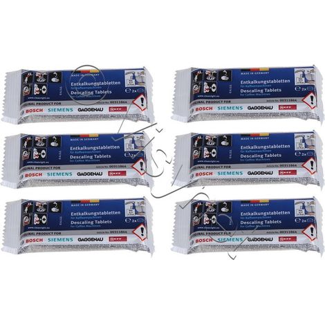 BOSCH Boîte de 12 pastilles détartrantes de 18g (1/2)