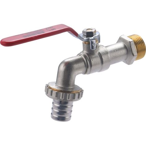 QUICK PLOMBERIE Robinet d'arrêt raccord au nez, 20 x 27 mm 26 x 34 mm (1/5)