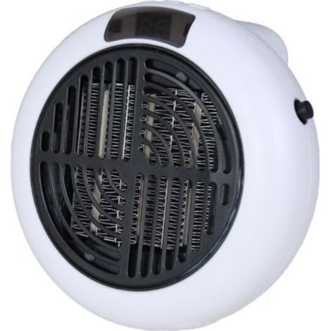 Aérotherme Aérotherme à prise Aérotherme à économie d'énergie : Aérotherme mobile 400 W 3 étages de ventilation - Aérotherme électrique portable avec télécommande (1/5)