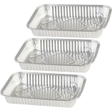 Schale MagicHome, 31,5x21,3x4,4 cm, Grill-, 3 Stk., Aluminium (1/3)