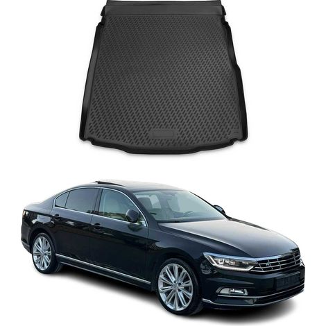 OMAC Kofferraumwanne für VW Passat B8 Stufenheck 2014-2023 TPE Schwarz (1/5)