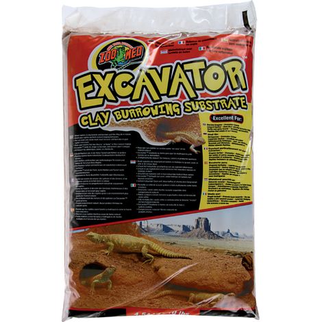 sustrato zoomed excavator arcilla natural moldeable 4.69kg (1/2)