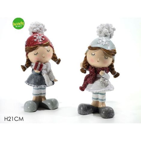 Bimba in piedi general trade h.21 cm (1pz)