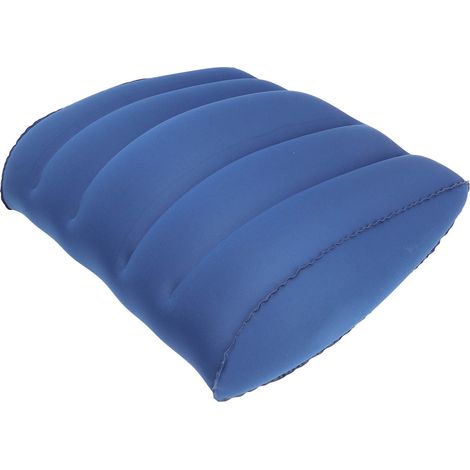 Coussin lombaire ergonomique gonflable pour siège de bureau, support dorsal réglable en mousse mémoire, parfait pour le travail, les voyages ou la voiture.