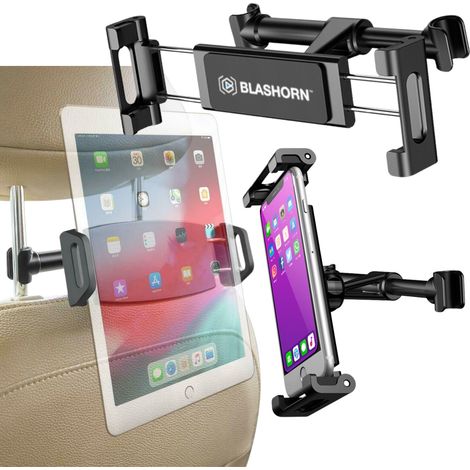 SOPORTE PARA TABLETA/TEL脡FONO PARA REPOSACABEZAS DE COCHE 4.7-13
