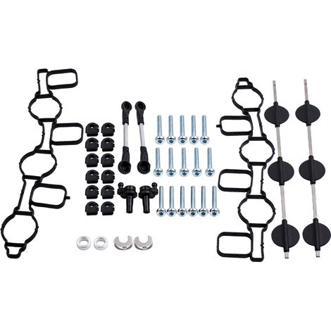 NEW INLET INTAKE MANIFOLD SWIRL FLAPS SET Per AUDI VW 2.7 3.0 TDI A4 A5 A6 A8 Q7 (1/5)