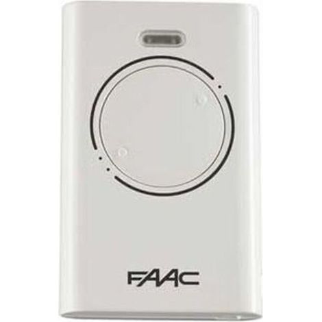 Emetteur Radio Control 2 Canaux Blanc FAAC XT2 868 SLH LR 787009 (1/5)