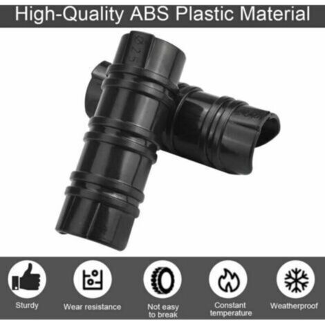 NALOOKAMIC 100 Pcs Serre Clips 25mm Clips Serre de Jardin Résistance aux Températures Elevées Fixation Bache Serre Durable Facile a Utiliser pour Fixation Serre Bannière Tuyau Jardin Films - Noir (1/3)