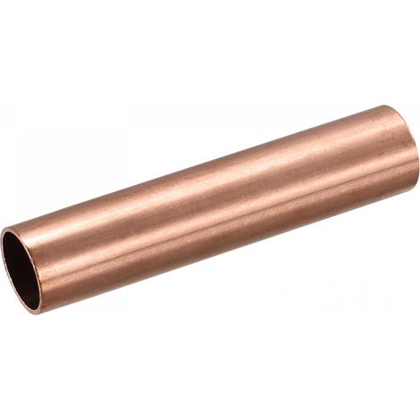 Copper Round Tube 22mm OD 0.3cm Wall Thickness 100mm Length Pipe Tube