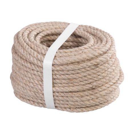 Seil Strend Pro Premium, Jute, natürlich, Schnur, 5 mm, gedreht, L-20 m