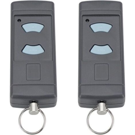 Set di 2 trasmettitori di ricambio per apriporta da garage con pulsante blu, 868 MHz, per HORMANN HSE2-868, HSM4-868, HSE4-868, compatibile con Tubauto HSM4-868, HS4-868