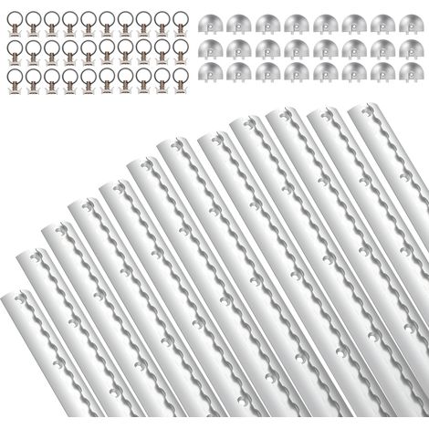 Rail DARRIMAGE 12×1,0M, Set di binari, fissaggio del carico, alluminio, Rail d'arrimage