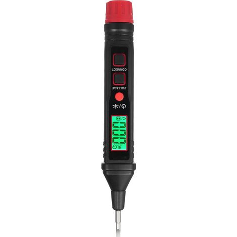 HABOTEST Digitaler Spannungsprüfer Stiftschraubendreher 12V-300V Wechselspannungsdetektor Schlitzschraubendreher Tes