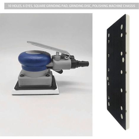 Tampon de Ponçage Remplacement Compatible avec Festool RUTSCHER RS 200/ RS 2/ RS 100/ RS 1 Plaque de Ponçage Outils Électriques Accessoires 225x115mm (1/5)