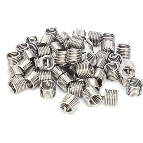 50-teiliges Set mit Gewindeeinsätzen, Buchsen, Schrauben, Schutzspiralen und Reparaturmuttern M10 x 1,5/1,5D (1/5)