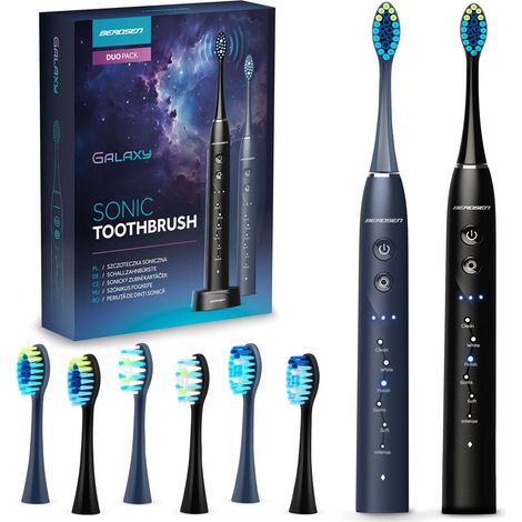Berdsen galaxy duo schallzahnbursten 2er set