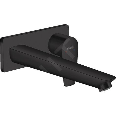 Hansgrohe Talis E - Mitigeur de lavabo encastré, noir mat 71734670