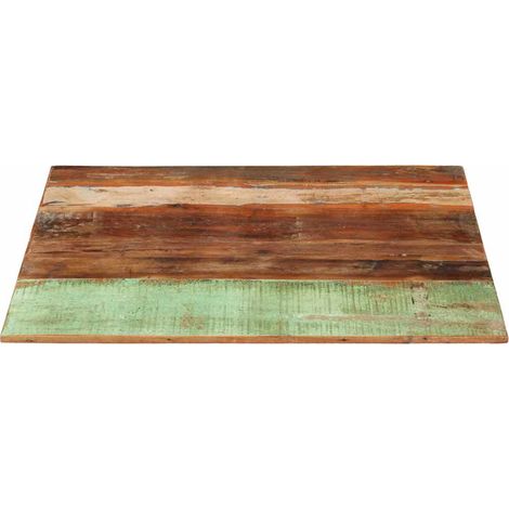 Maison Exclusive - Piano Tavolo Quadrato 80x80 cm 15-16 mm in Legno di Recupero