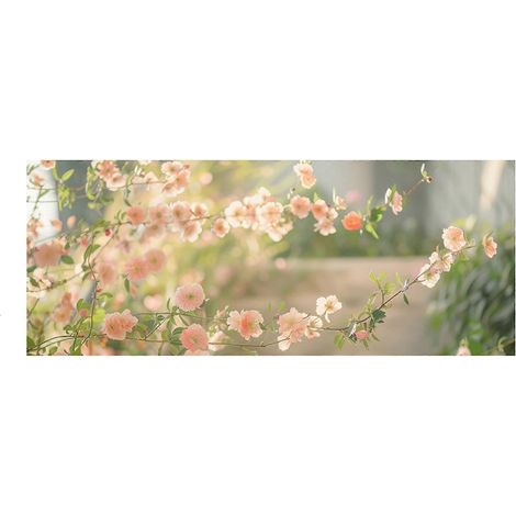 Décoration de fenêtre Fleurs de printemps résistante à l'eau pour une utilisation quotidienne à la maison et dans la cuisine (1/5)