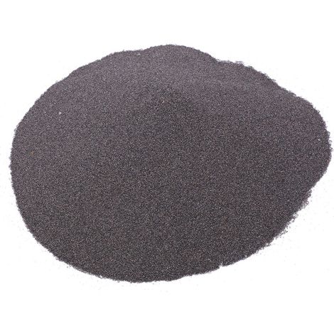 Poudre de sablage incisive à l'oxyde d'aluminium brun réutilisable pour le polissage et le meulage, 1 kg, grain 220 (1/5)