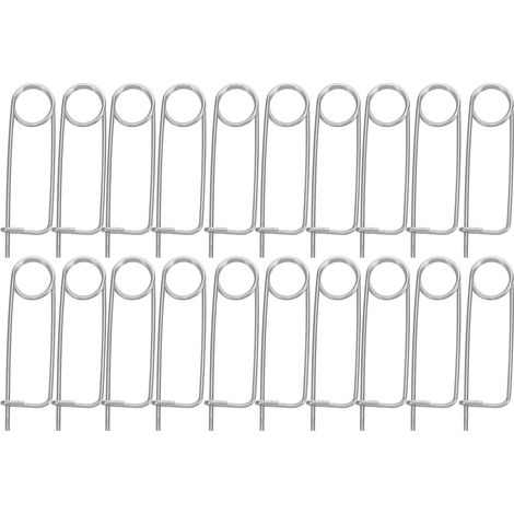 Goupille de sécurité à ressort en acier 304 2 x 75 mm lot de (1/5)