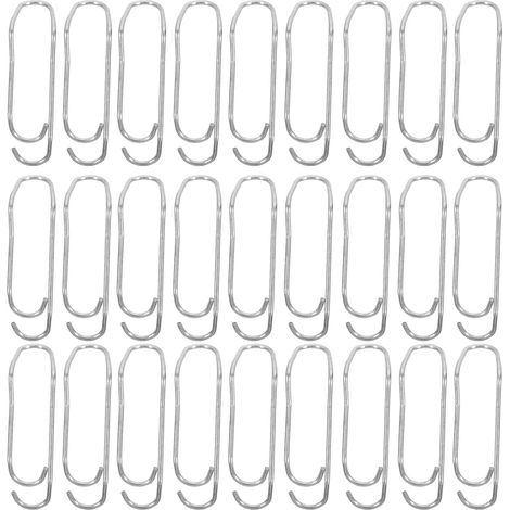 50 Stück Stahldraht Zaunclips mit Schnallen 8mm