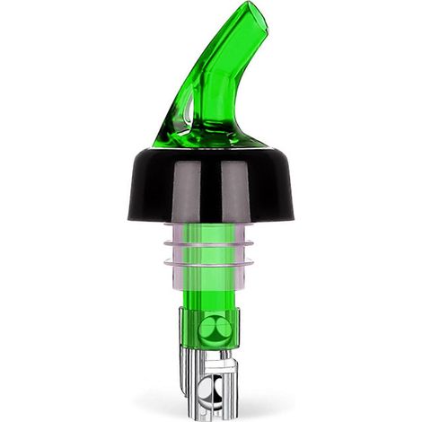 Verseur de bouteille d'alcool portable, bec verseur doseur automatique pour bar à domicile, cuisine, outil de barman, facile à nettoyer, 45 ml, vert (1/5)