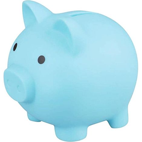 Tirelire Mignon, Tirelire en Plastique Cochon pour Économiser des Pièces De Monnaie Nouveauté Cochon Tirelire comme pour Les Enfants Amis Adultes À l'anniversaire De Noël