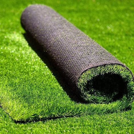 Gazon Artificiel 1x10m Gazon Synthétique en Rouleau Hauteur Fibre 3cm Moquette d'extérieur Outdoor Tapis d'herbe Pelouse Synthétique Réaliste Haie Artificielle Verte pour Balcon,Terrasse,Jardin (1/5)