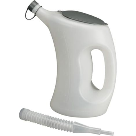 Pressol Messbecher mit Deckel weiß transparent 07625