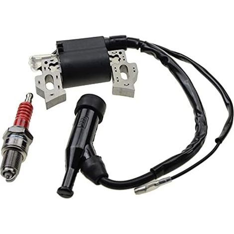 Anwendbar für perfektes Mähen mit Ihrem Rasenmäher, Traktor dank der F7TC-Zündspule für Motorräder, Zündkerze GX120, Gx200, Gx200, 5,5 PS, 6 PS, 6,5 PS, 7 PS – das Zubehör, das einwandfreies Schneiden (1/5)