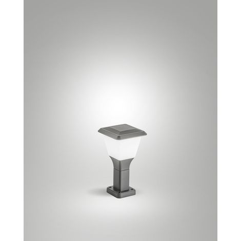 Luminaire extérieur Fabas Luce Lena Dark Grey aluminium gris L 16,5 cm E27 IP65 réf. 6567-11-294 (1/3)