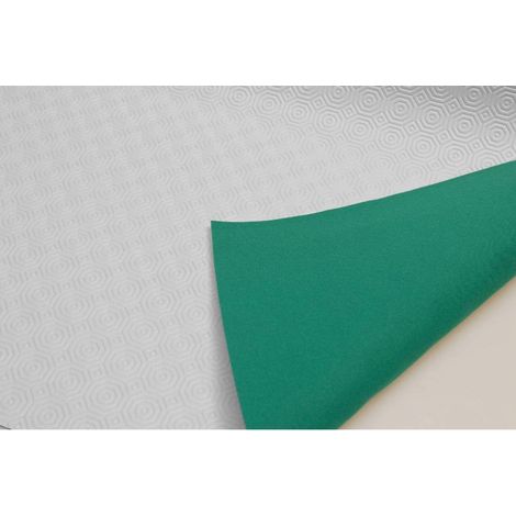 20 x MOLLETTONE P/TAVOLO H 138 CM BIANCO/VERDE