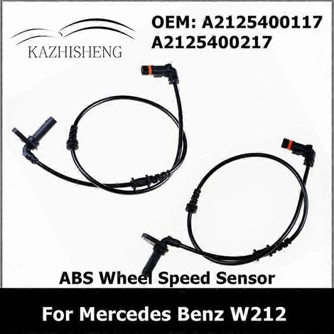 A2125400117 A2125400217 1 paire de capteurs de vitesse de roue ABS 2125400117 2125400217 pour Mercedes-Benz W212 S212 X218 CLS C218 W212 S212 (1/5)