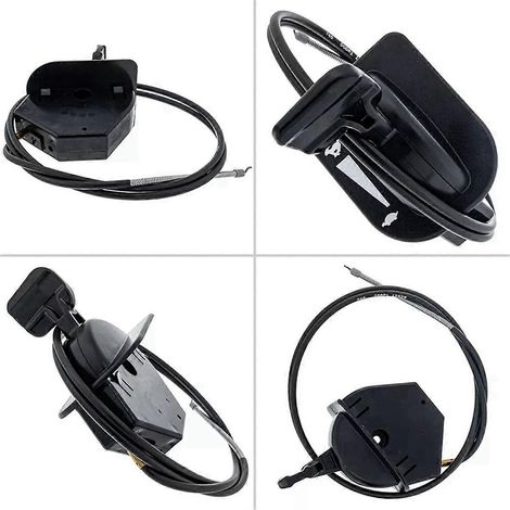 130 cm Gaszug für XT1 XT2 GT50 GT54 (Schwarz) (1/5)