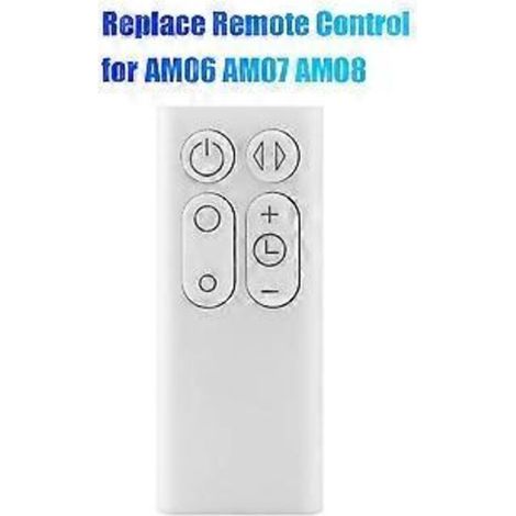 Télécommande de remplacement pour ventilateur humidificateur et purificateur d'air AM06, AM07 et AM08 (chauffage et refroidissement). (1/4)