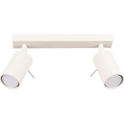 Lampada da soffitto Ring beige 30x17x6cm Sollux (1/5)