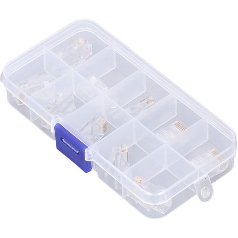 Kit d'outils de sertissage réseau, outil de sertissage de câbles réseau trois-en-un, testeur, kit d'outils de réparation domestique AR-0812 avec batterie (1/5)