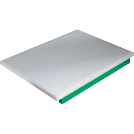 Planche de découpe en polyéthylène / légumes - vert - Diamond