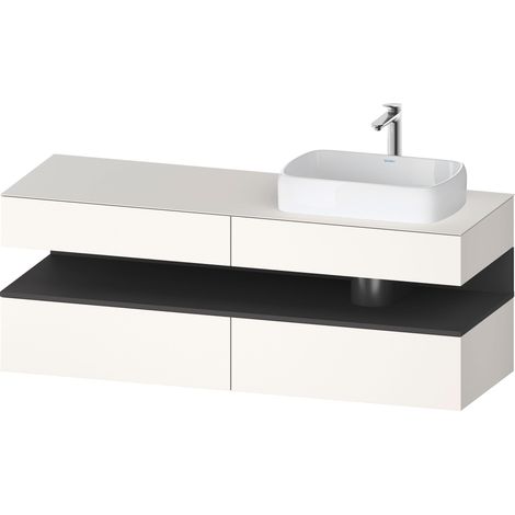 Duravit Collection One Meuble sous-vasque sur console, 2 tiroirs, (1/2)