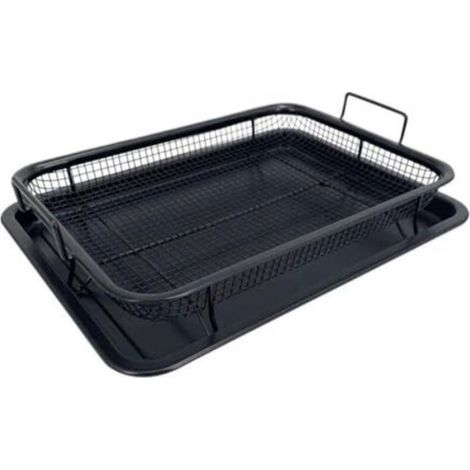 Grille De Cuisson - Réseau Antiadhésif En Acier Inoxydable - Pour Moules À Pâtisserie Poêles Plaques De Cuisson Et Barbecue - 1 Pièce (1/4)