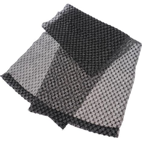 Set mit 10 schwarzen Peelingtüchern 30x90 cm  2