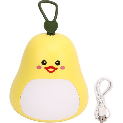Niedliche Nachttischlampe mit 3 Helligkeitsstufen, wiederaufladbar von (1/2)