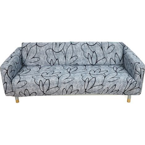Staubdichter Kissenbezug mit elastischem, rutschfestem Aufdruck (für 3-Sitzer-Sofa) (1/5)